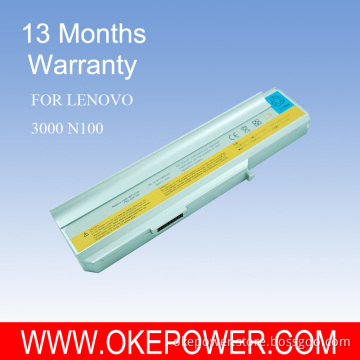 Laptop Battery For Lenovo 3000 N100 4400mah/48wh